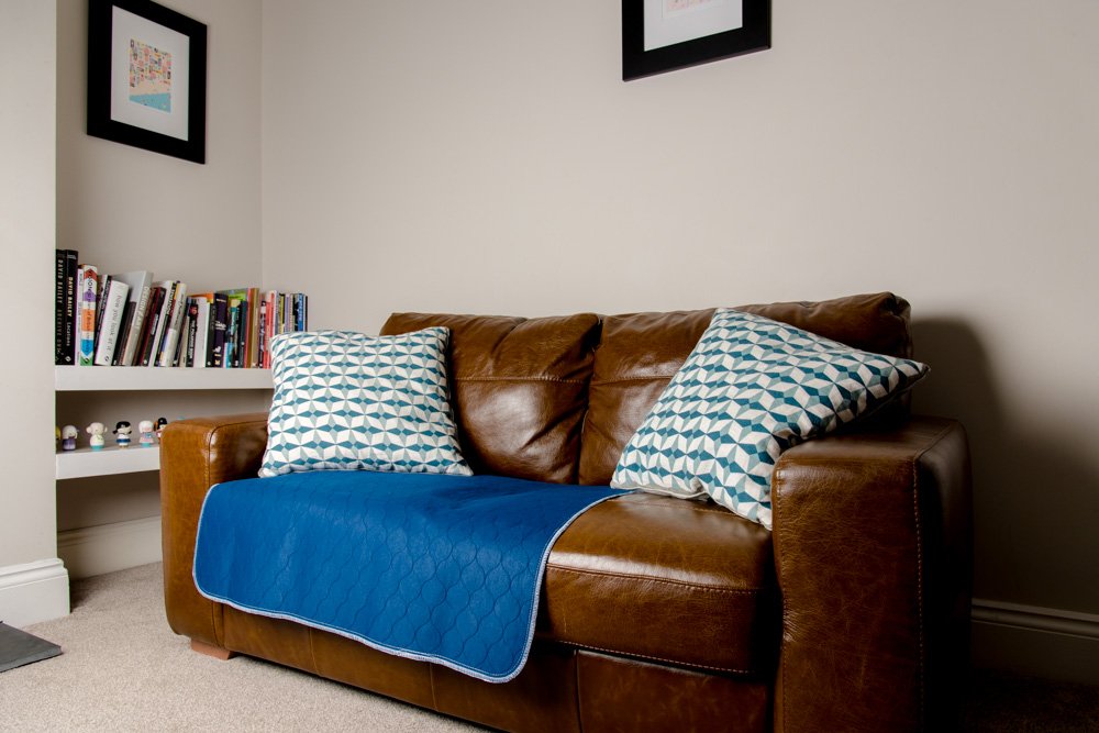 Pet Impact washable incontinence pads are ideal for protecting sofas