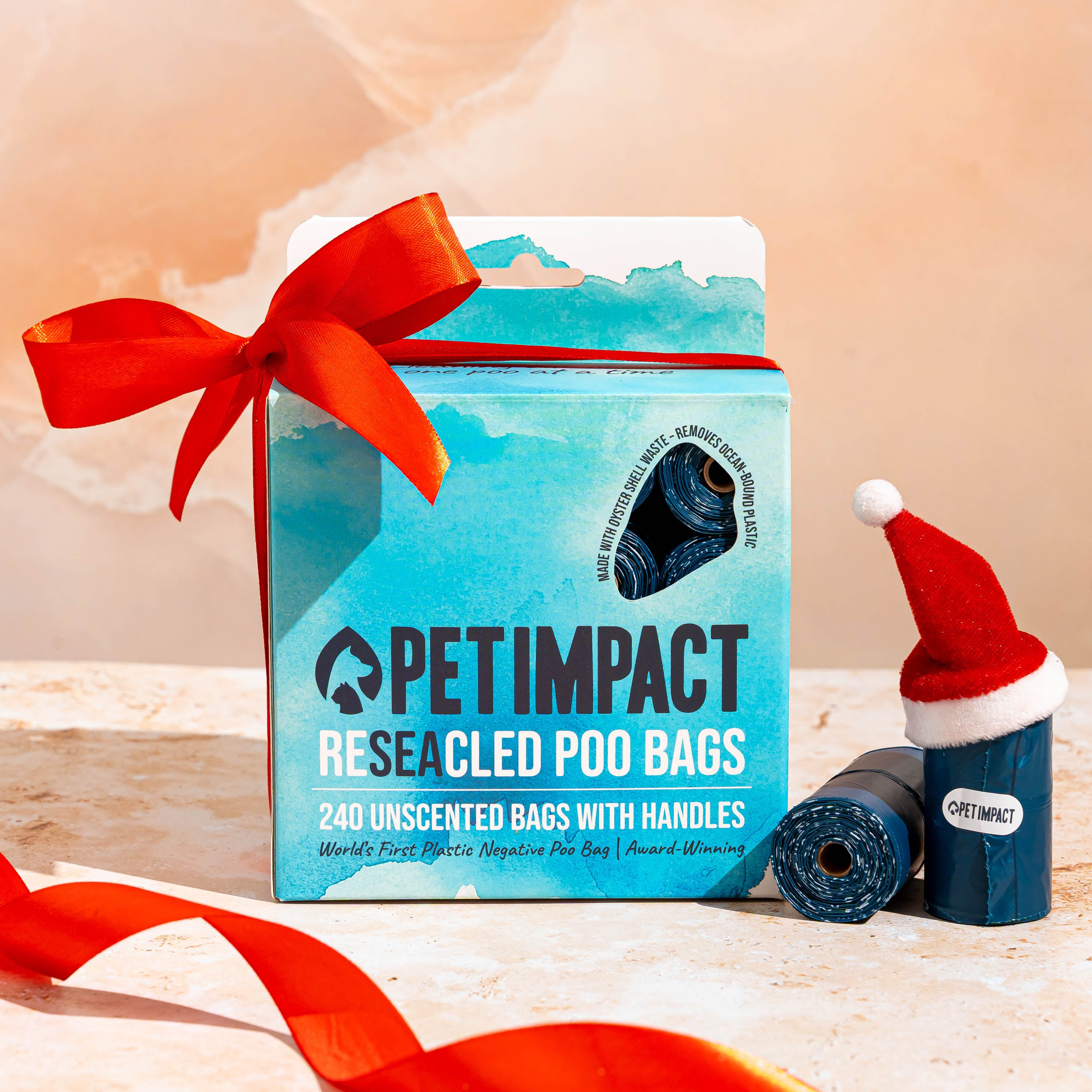 Shop ReSEAcled Poo Bags - 16 Rolls with Tie Handles (240) – Pet Impact