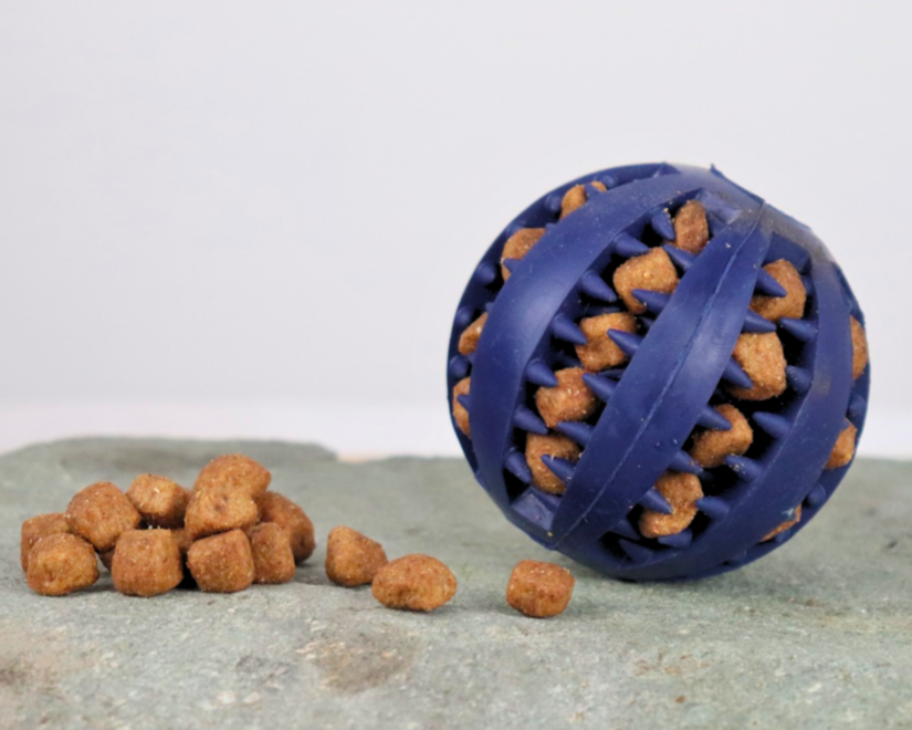 A Pet Impact Rubber Treat Ball 